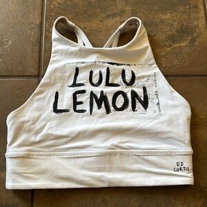 Ed curtis lululemon high neck sports bra